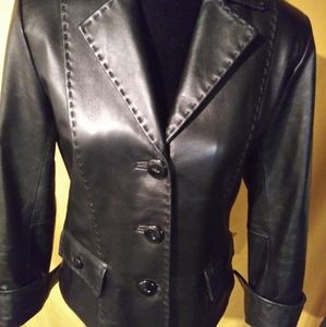 Emc Women's Leather Jacket.